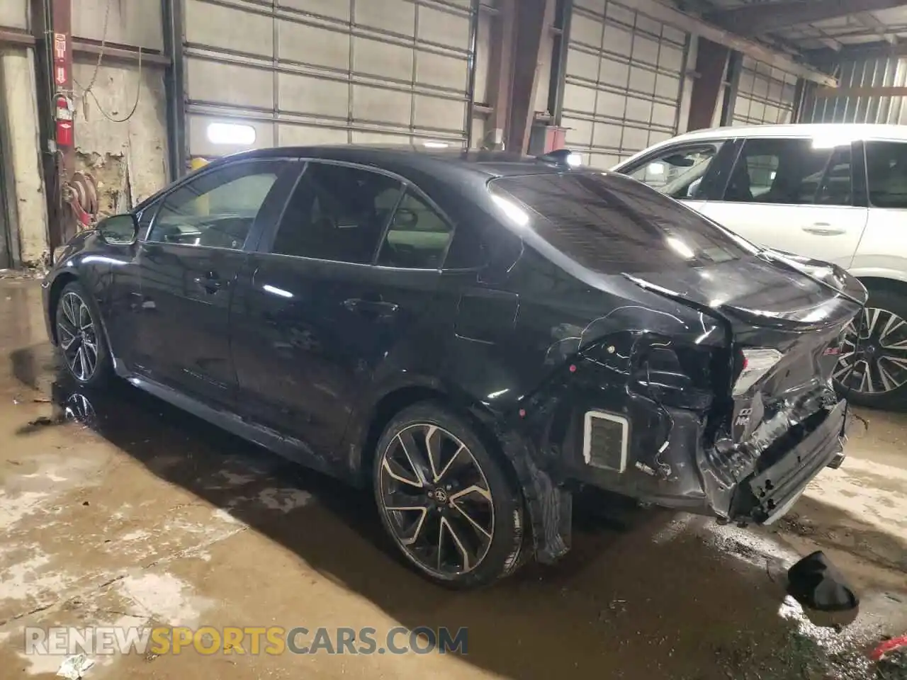 2 Photograph of a damaged car JTDS4MCE9MJ071371 TOYOTA COROLLA 2021