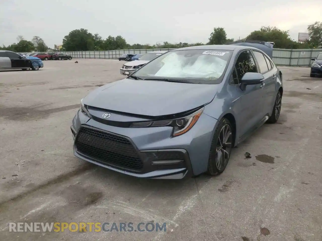 2 Photograph of a damaged car JTDS4MCE9MJ071824 TOYOTA COROLLA 2021