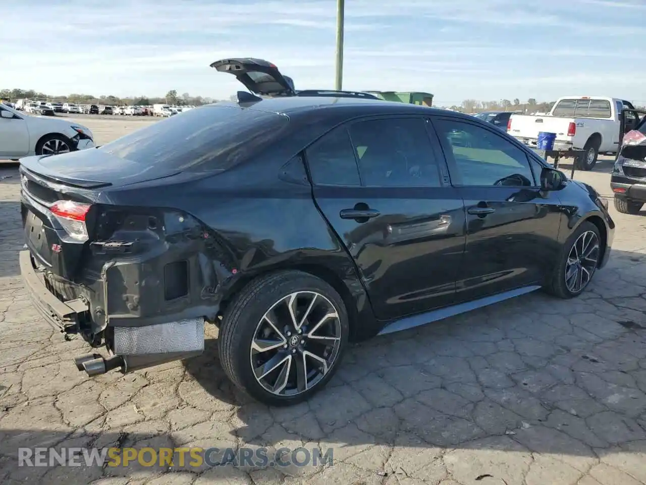 3 Photograph of a damaged car JTDS4MCE9MJ072682 TOYOTA COROLLA 2021