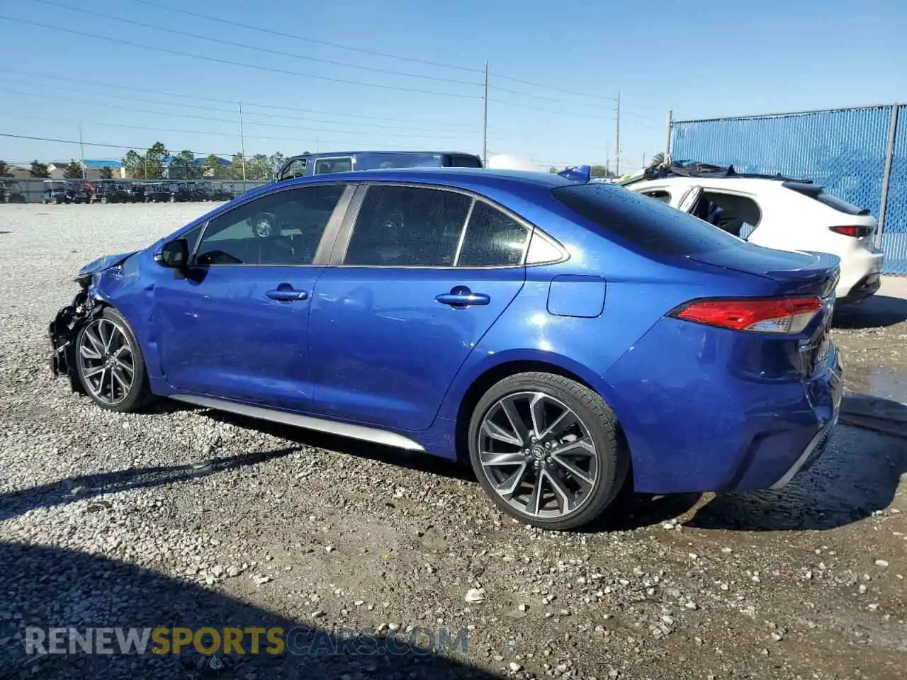2 Photograph of a damaged car JTDS4MCE9MJ074531 TOYOTA COROLLA 2021