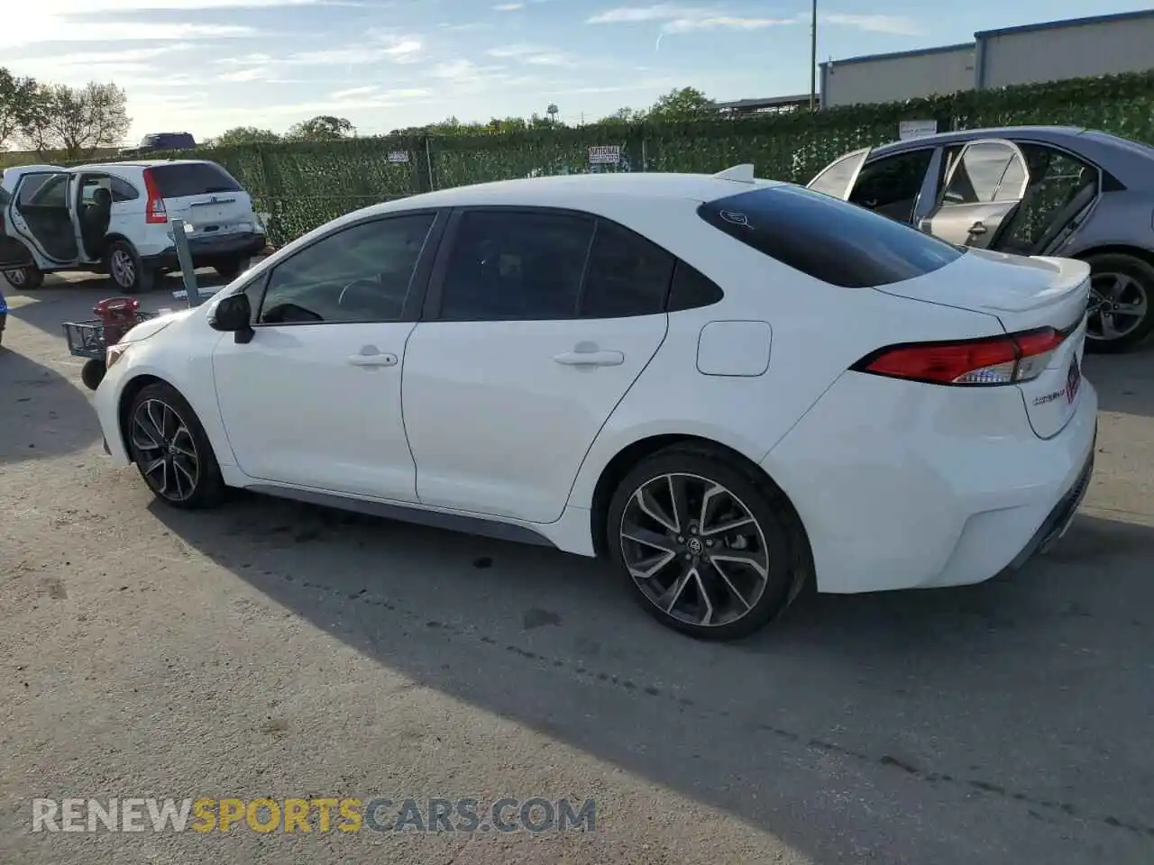 2 Photograph of a damaged car JTDS4MCE9MJ079535 TOYOTA COROLLA 2021