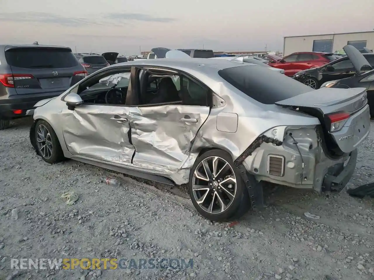 2 Photograph of a damaged car JTDS4MCEXMJ059858 TOYOTA COROLLA 2021
