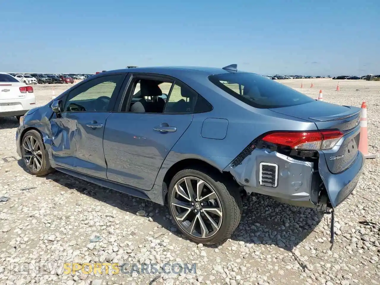 2 Photograph of a damaged car JTDS4MCEXMJ062954 TOYOTA COROLLA 2021
