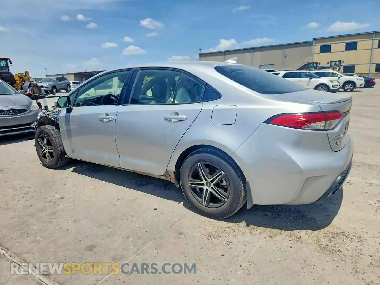 2 Фотография поврежденного автомобиля JTDS4MCEXMJ064123 TOYOTA COROLLA 2021