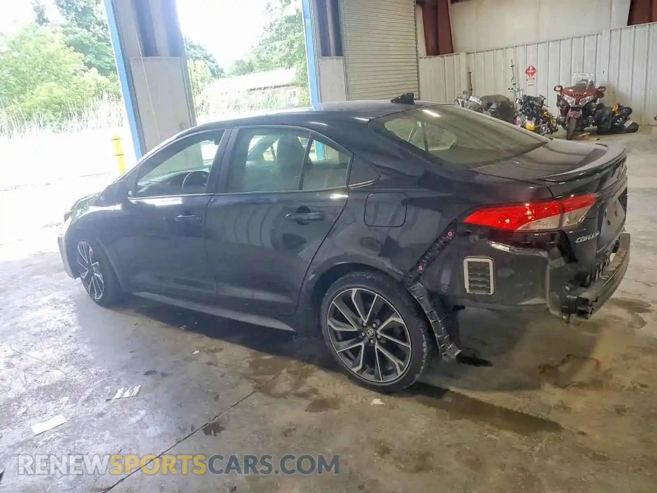 2 Photograph of a damaged car JTDS4MCEXMJ064834 TOYOTA COROLLA 2021