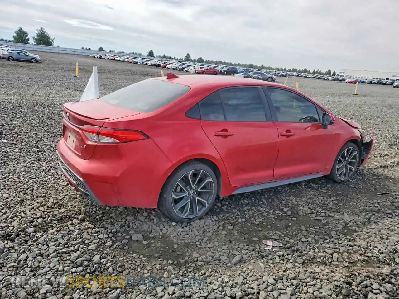 3 Photograph of a damaged car JTDS4MCEXMJ065093 TOYOTA COROLLA 2021