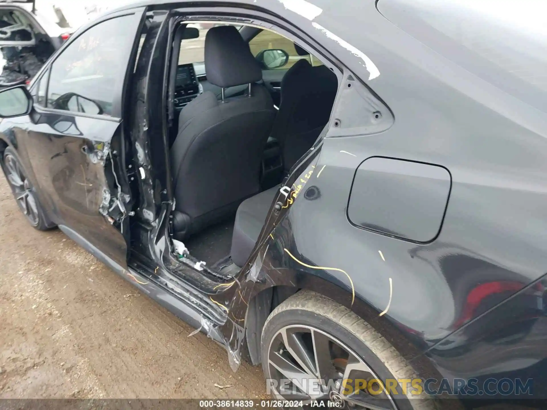 6 Photograph of a damaged car JTDS4MCEXMJ066860 TOYOTA COROLLA 2021