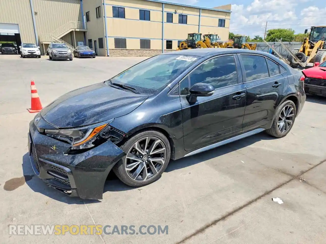 1 Фотография поврежденного автомобиля JTDS4MCEXMJ068379 TOYOTA COROLLA 2021
