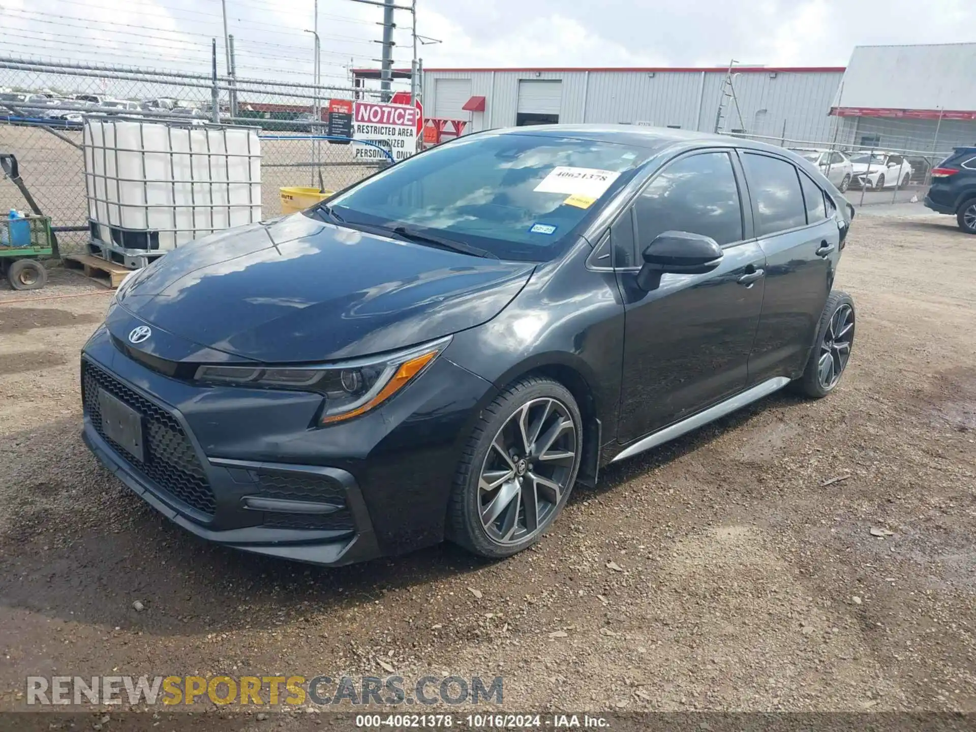2 Photograph of a damaged car JTDS4MCEXMJ070729 TOYOTA COROLLA 2021