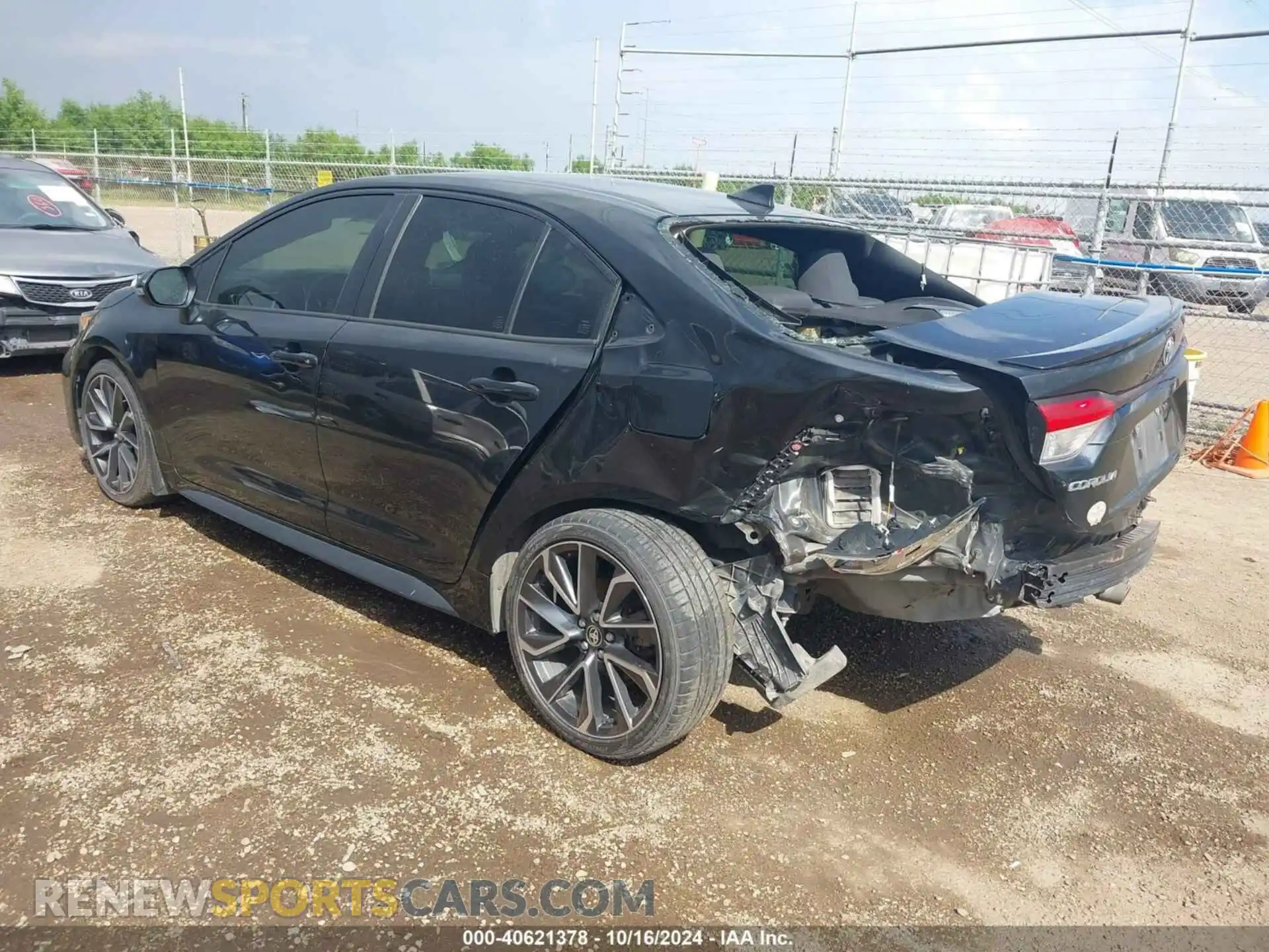3 Photograph of a damaged car JTDS4MCEXMJ070729 TOYOTA COROLLA 2021