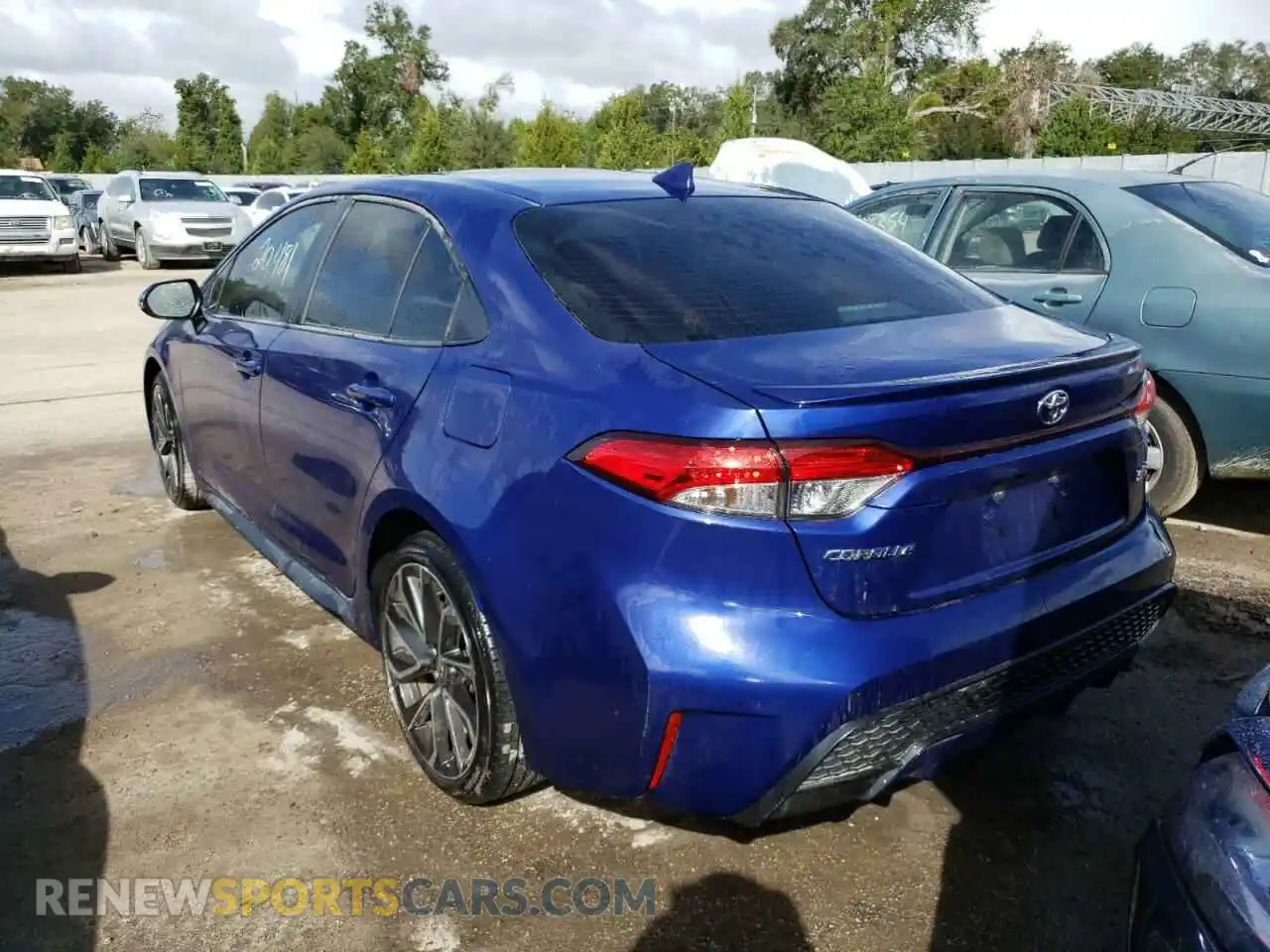 3 Фотография поврежденного автомобиля JTDS4MCEXMJ073162 TOYOTA COROLLA 2021