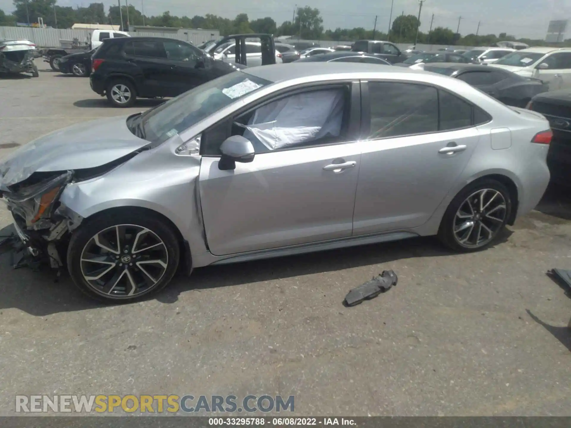 2 Photograph of a damaged car JTDS4MCEXMJ075588 TOYOTA COROLLA 2021