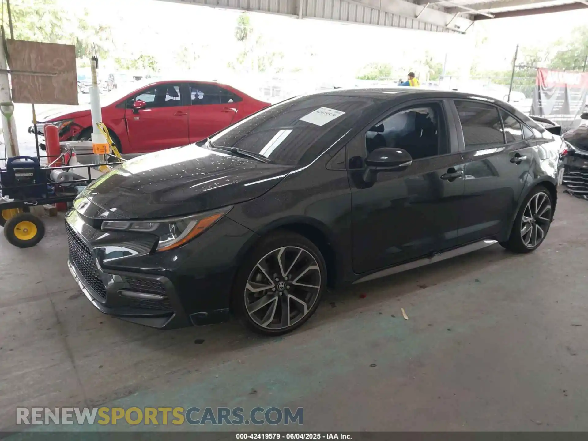 2 Photograph of a damaged car JTDS4MCEXMJ077390 TOYOTA COROLLA 2021
