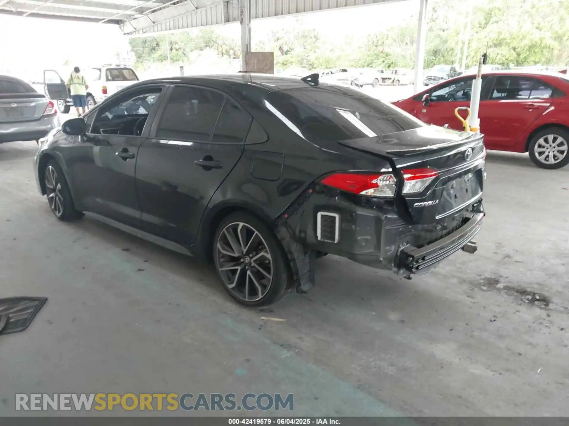 3 Photograph of a damaged car JTDS4MCEXMJ077390 TOYOTA COROLLA 2021