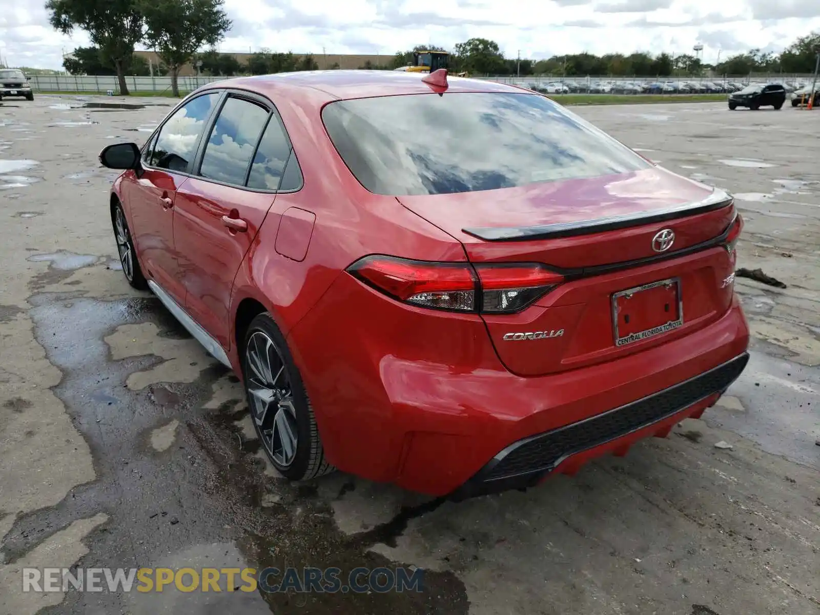 3 Photograph of a damaged car JTDT4MCE2MJ057302 TOYOTA COROLLA 2021