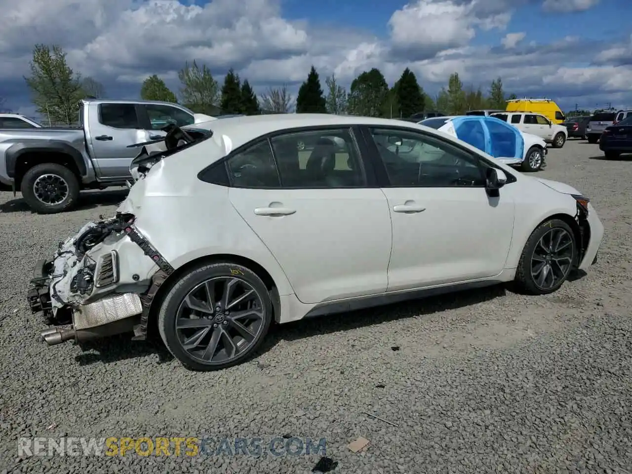 3 Photograph of a damaged car JTDT4MCE4MJ058791 TOYOTA COROLLA 2021