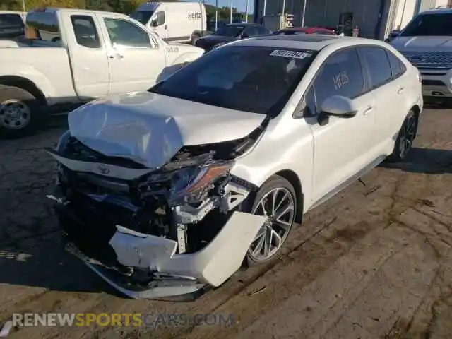 2 Photograph of a damaged car JTDT4MCE5MJ062753 TOYOTA COROLLA 2021