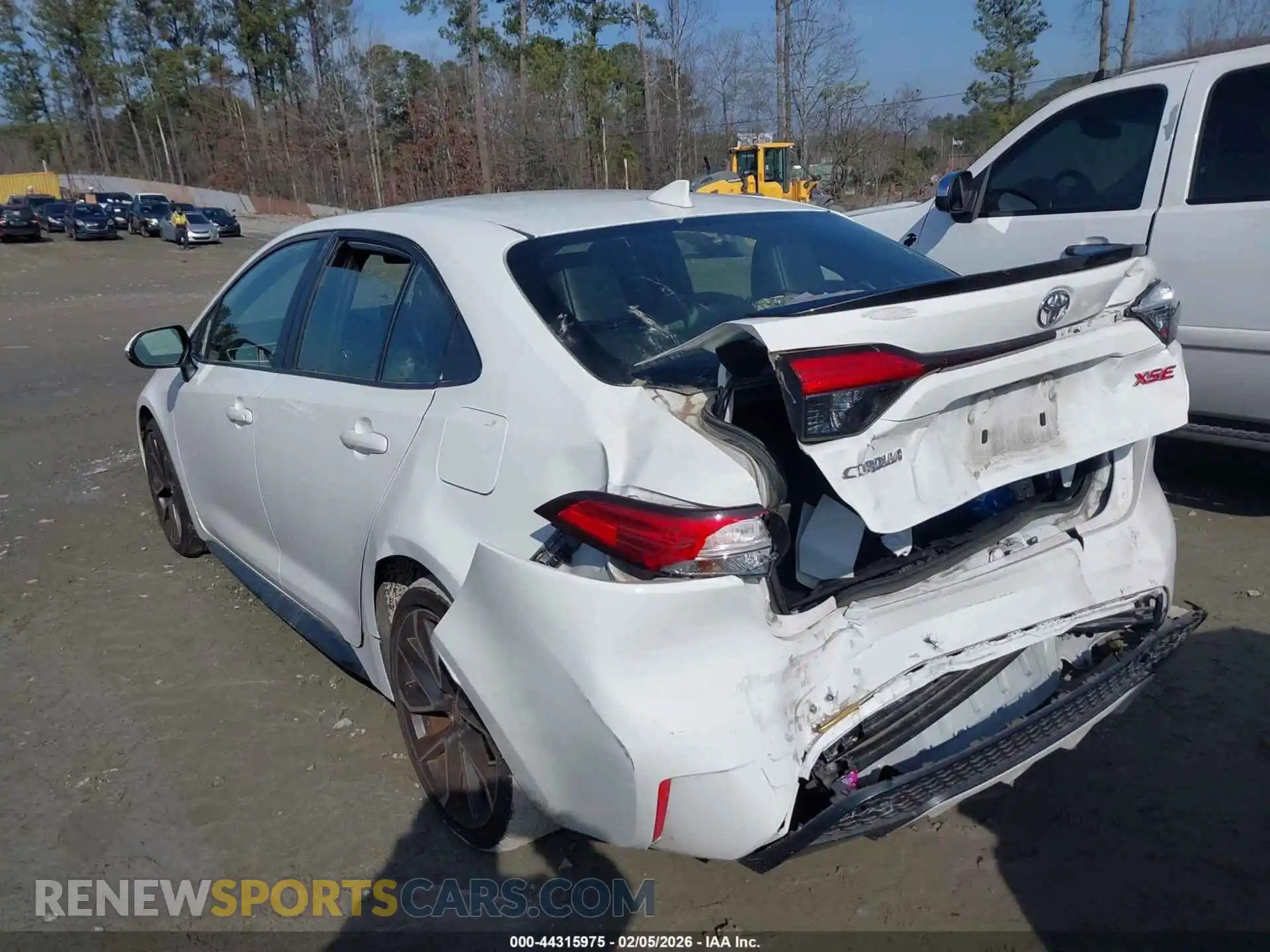 3 Photograph of a damaged car JTDT4MCE7MJ055593 TOYOTA COROLLA 2021