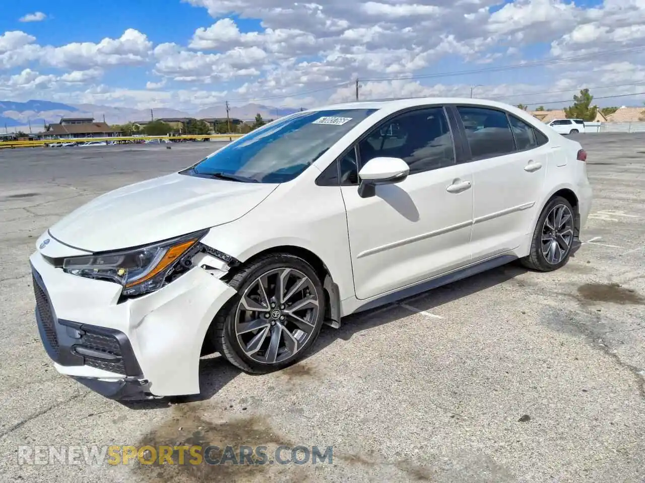 1 fotografías del automóvil dañado JTDT4MCEXMJ056995 TOYOTA COROLLA 2021