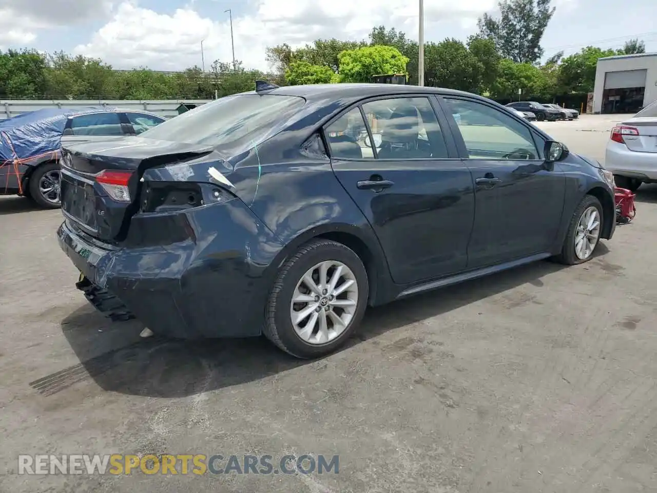 3 Photograph of a damaged car JTDVPMAE2MJ129408 TOYOTA COROLLA 2021