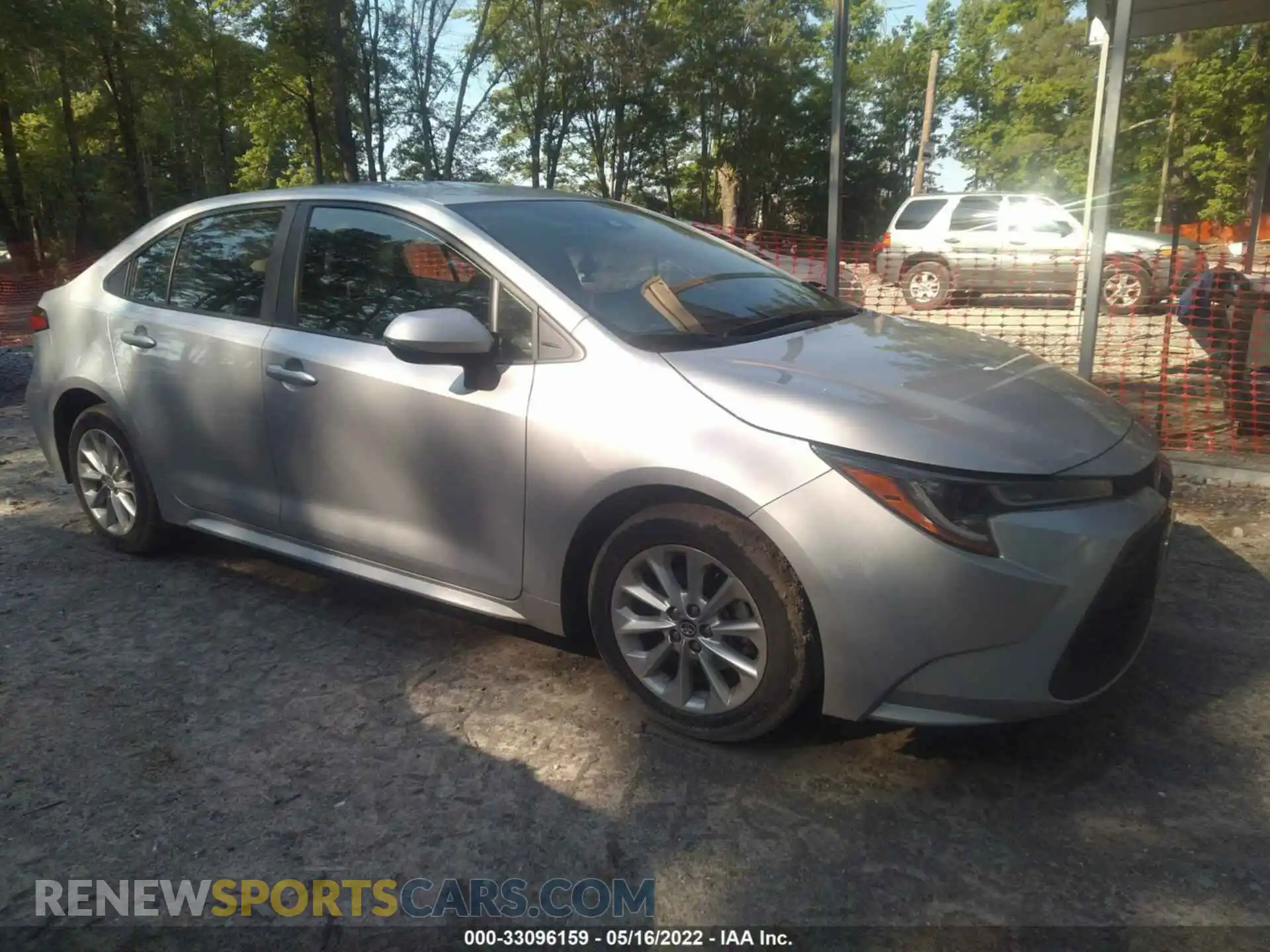 1 Photograph of a damaged car JTDVPMAE2MJ138318 TOYOTA COROLLA 2021