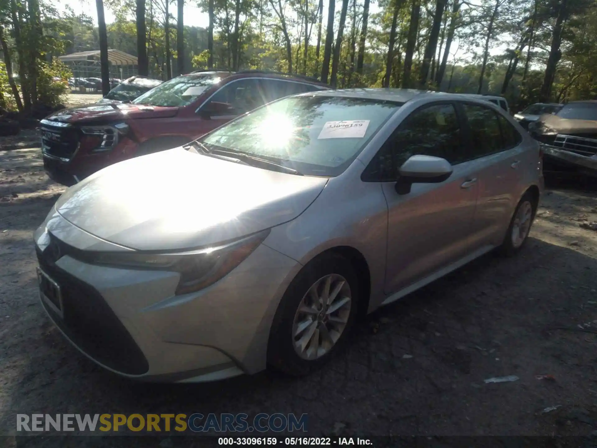 2 Photograph of a damaged car JTDVPMAE2MJ138318 TOYOTA COROLLA 2021