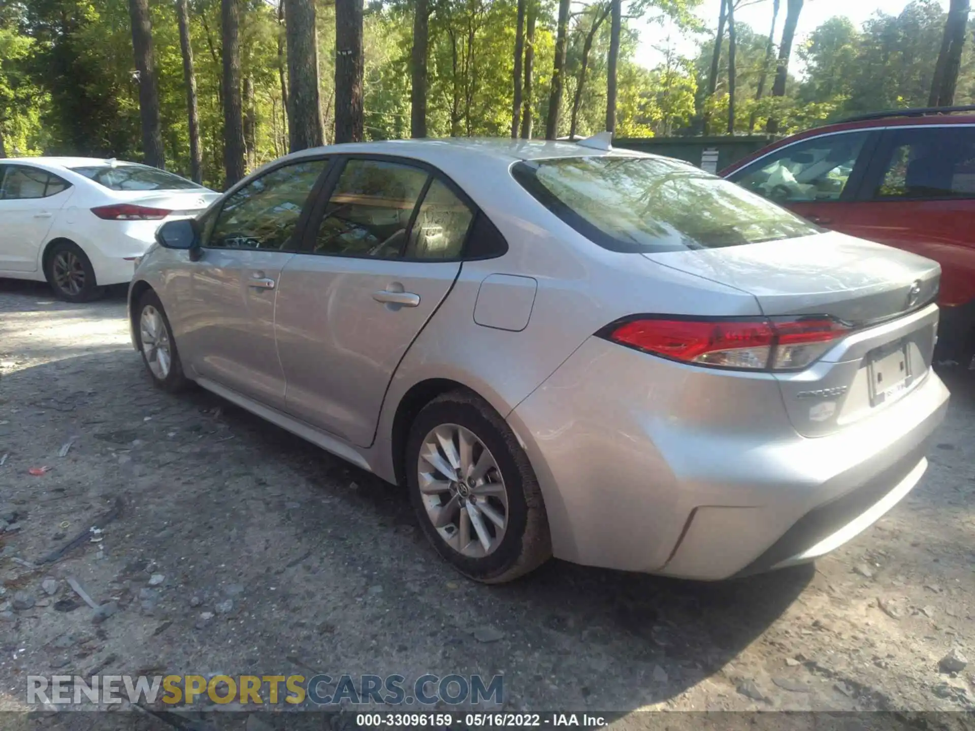 3 Photograph of a damaged car JTDVPMAE2MJ138318 TOYOTA COROLLA 2021