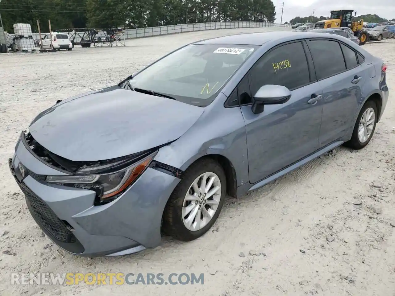 2 Photograph of a damaged car JTDVPMAE5MJ123263 TOYOTA COROLLA 2021