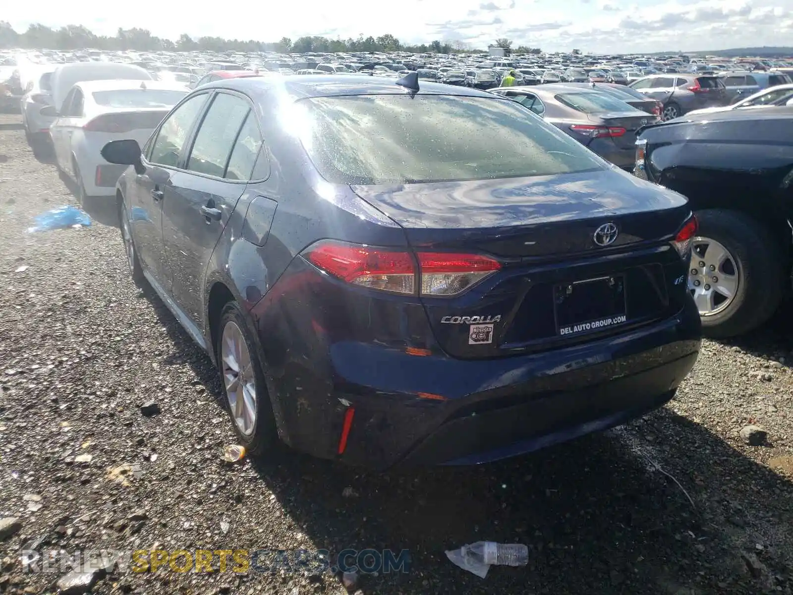 3 Фотография поврежденного автомобиля JTDVPMAE5MJ174259 TOYOTA COROLLA 2021