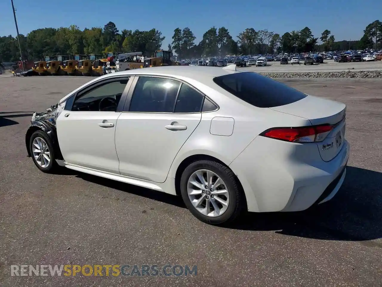 2 Photograph of a damaged car JTDVPMAE6MJ121831 TOYOTA COROLLA 2021