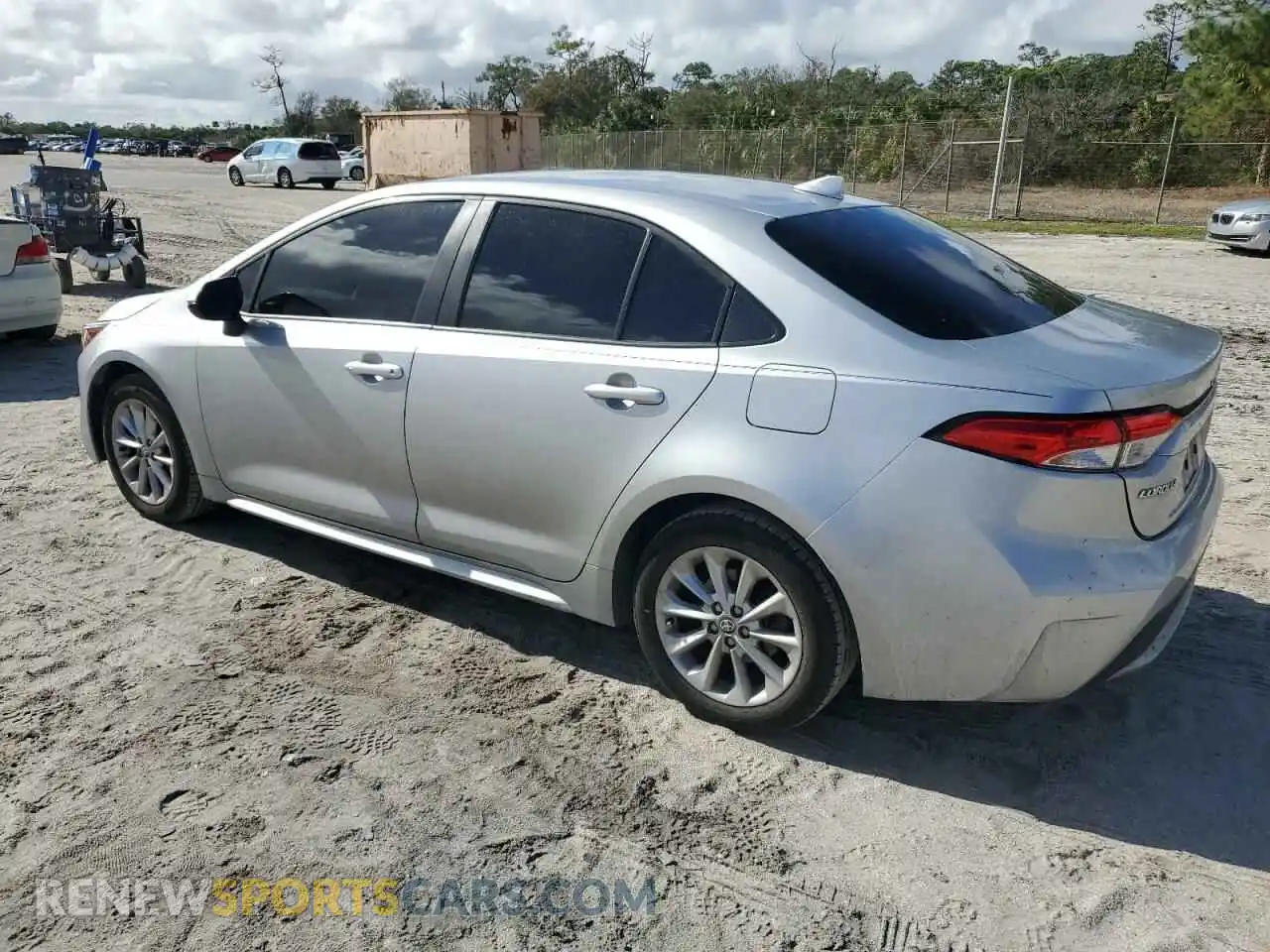 2 Photograph of a damaged car JTDVPMAE8MJ164101 TOYOTA COROLLA 2021