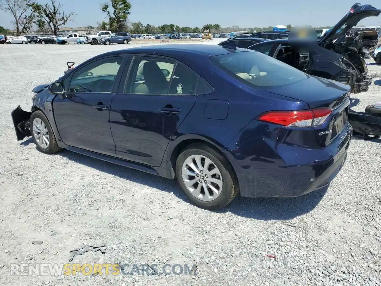 2 Photograph of a damaged car JTDVPMAEXMJ120911 TOYOTA COROLLA 2021