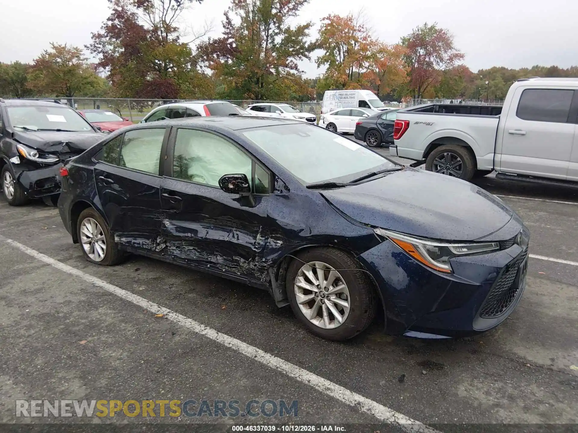1 Photograph of a damaged car JTDVPMAEXMJ143055 TOYOTA COROLLA 2021