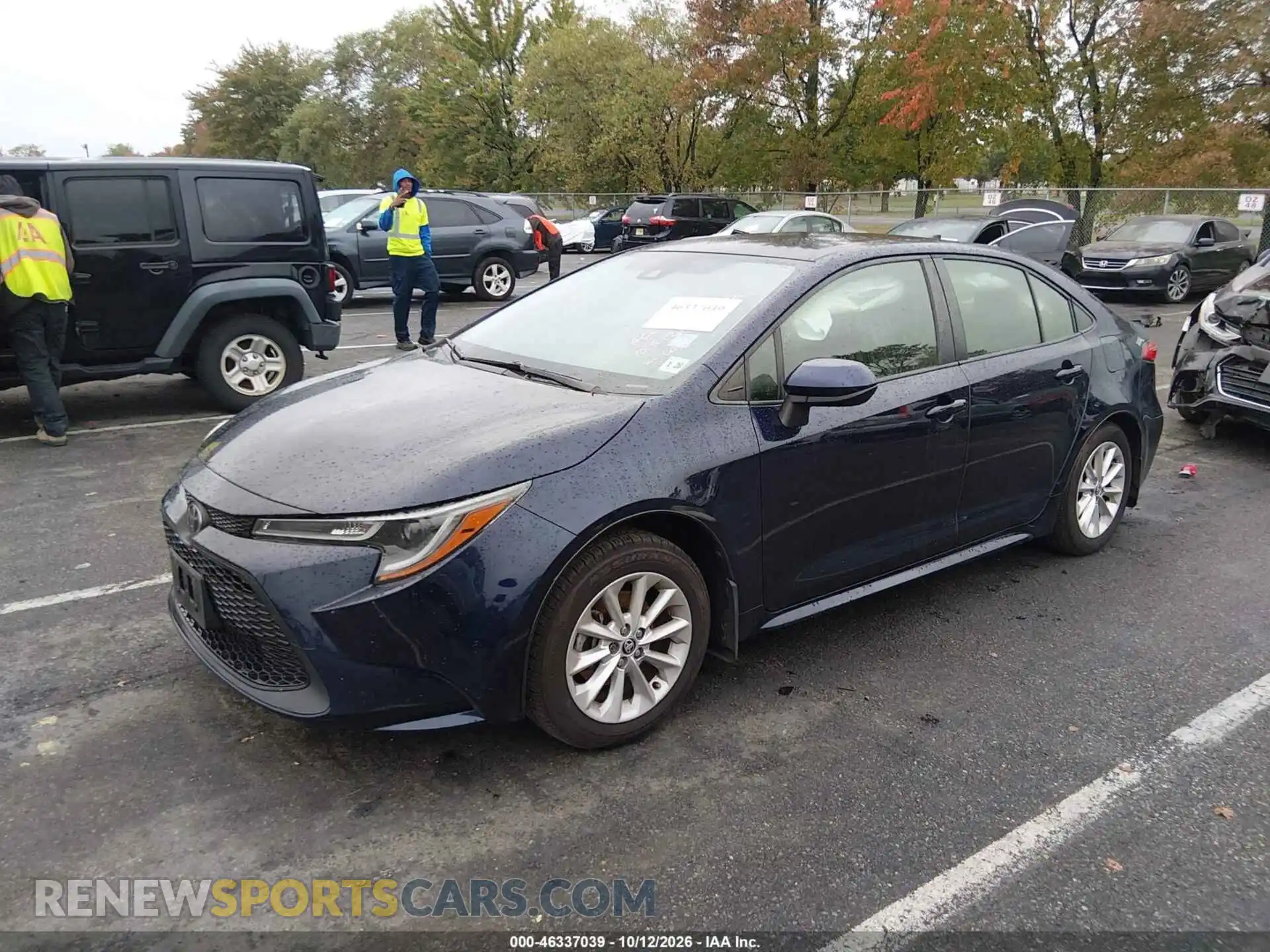 2 Photograph of a damaged car JTDVPMAEXMJ143055 TOYOTA COROLLA 2021