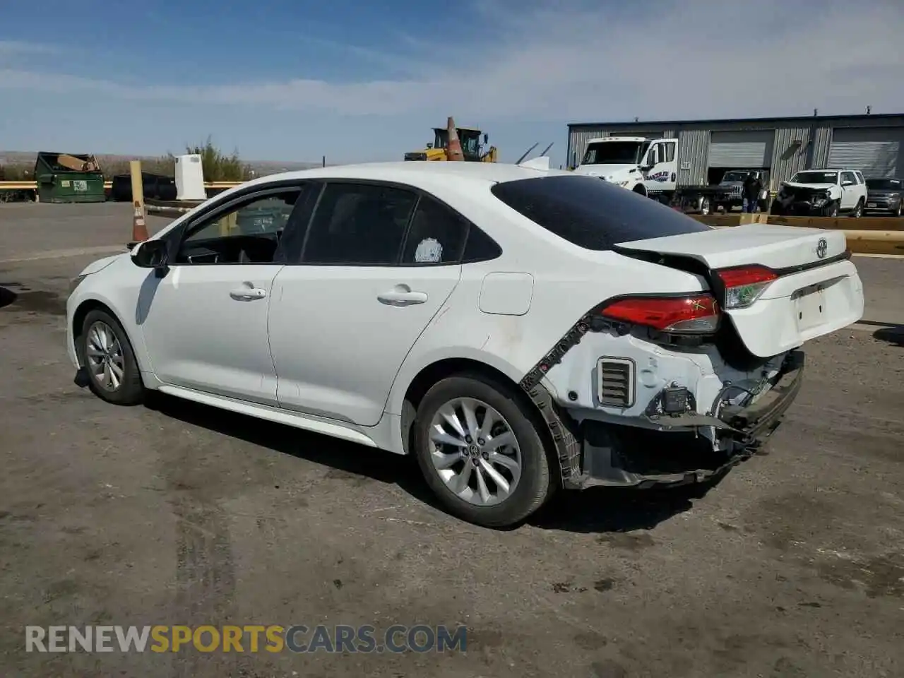 2 Photograph of a damaged car JTDVPMAEXMJ161202 TOYOTA COROLLA 2021