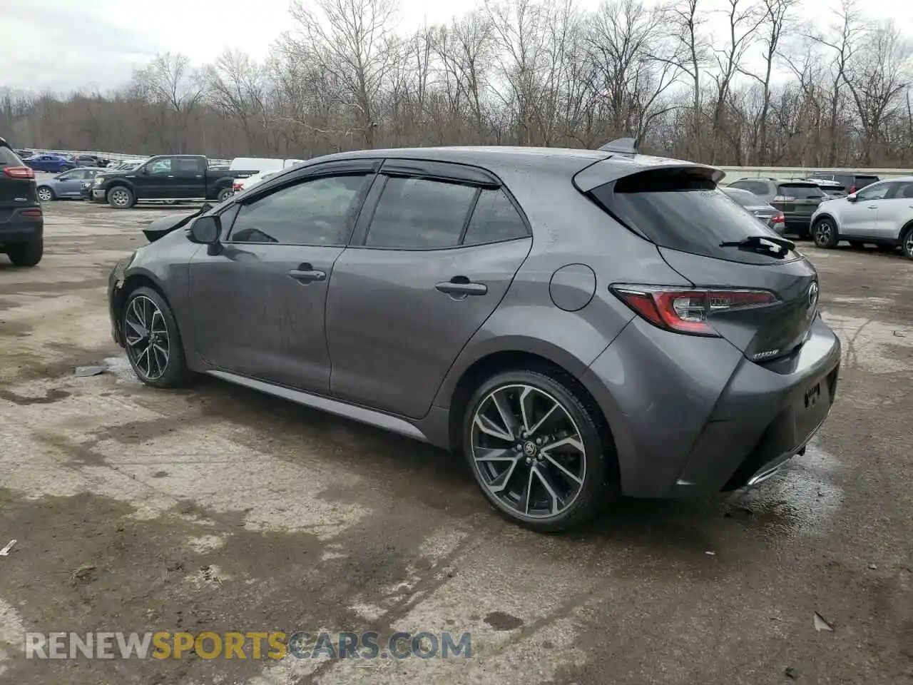 2 Photograph of a damaged car JTNA4MBE0M3133124 TOYOTA COROLLA 2021