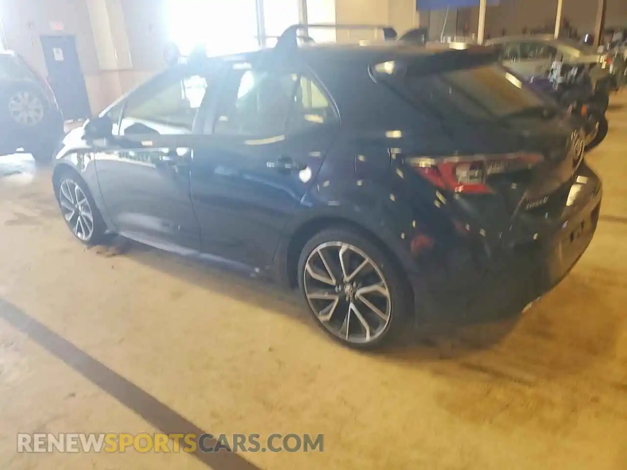 2 Photograph of a damaged car JTNA4MBE4M3120814 TOYOTA COROLLA 2021