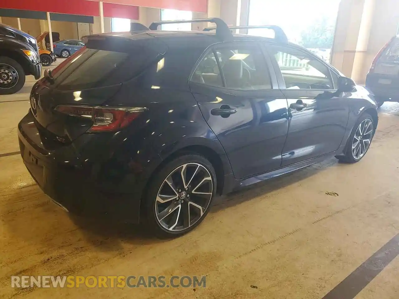 3 Photograph of a damaged car JTNA4MBE4M3120814 TOYOTA COROLLA 2021