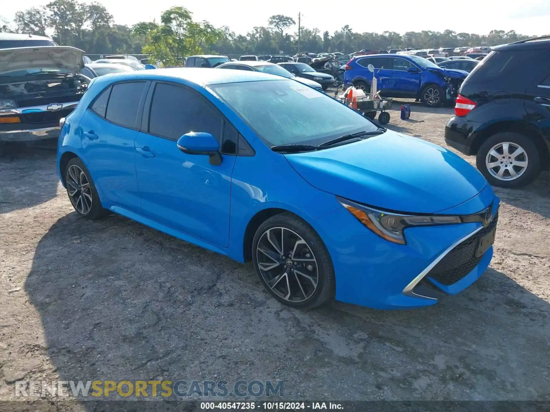 1 Photograph of a damaged car JTNA4MBE5M3146211 TOYOTA COROLLA 2021