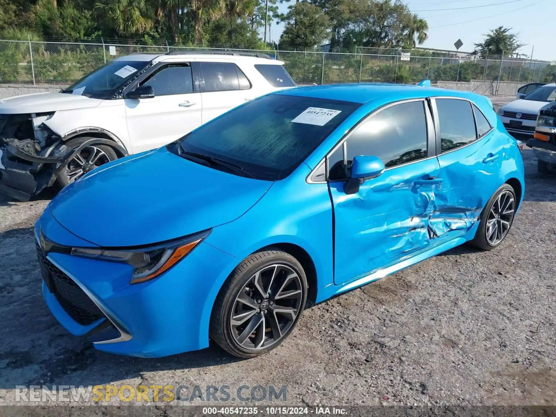 2 Photograph of a damaged car JTNA4MBE5M3146211 TOYOTA COROLLA 2021