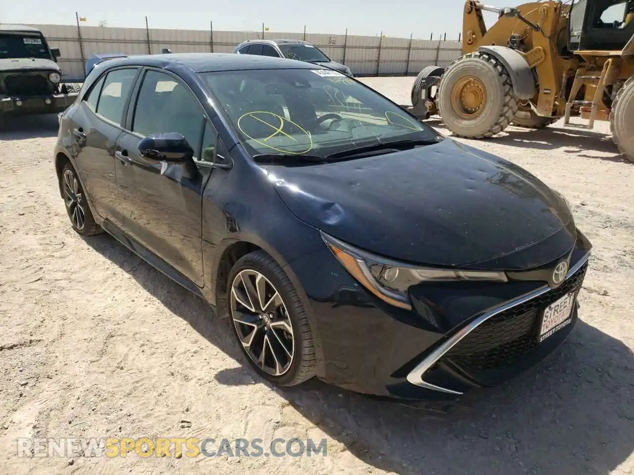 1 fotografías del automóvil dañado JTNA4MBE6M3143558 TOYOTA COROLLA 2021