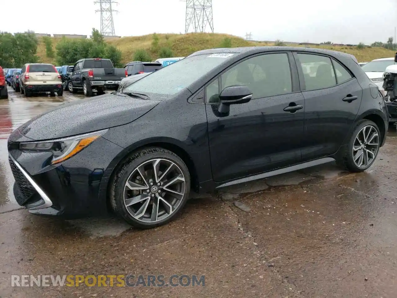 1 Photograph of a damaged car JTNA4MBE9M3141562 TOYOTA COROLLA 2021