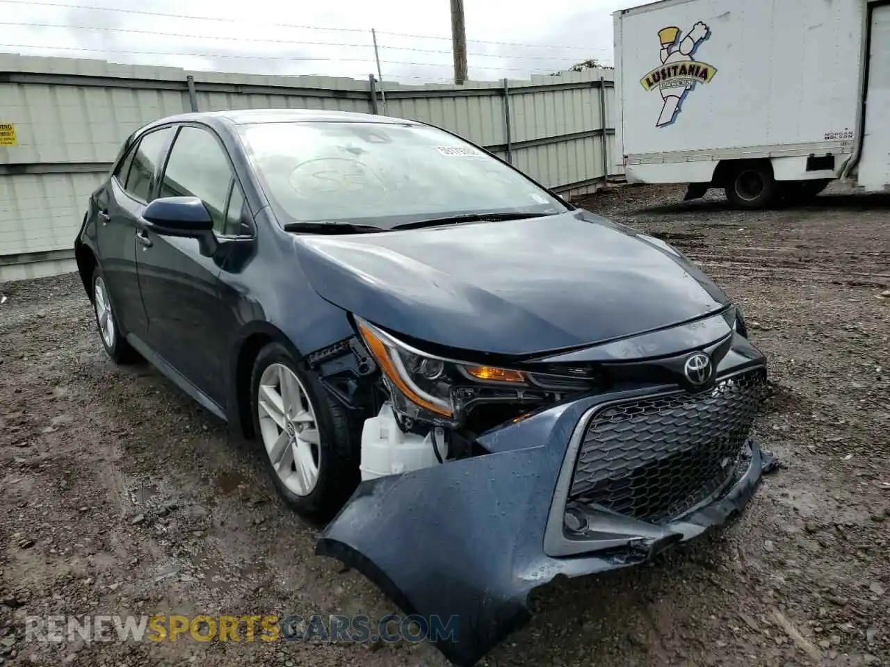 1 Photograph of a damaged car JTNB4MBE0M3141048 TOYOTA COROLLA 2021