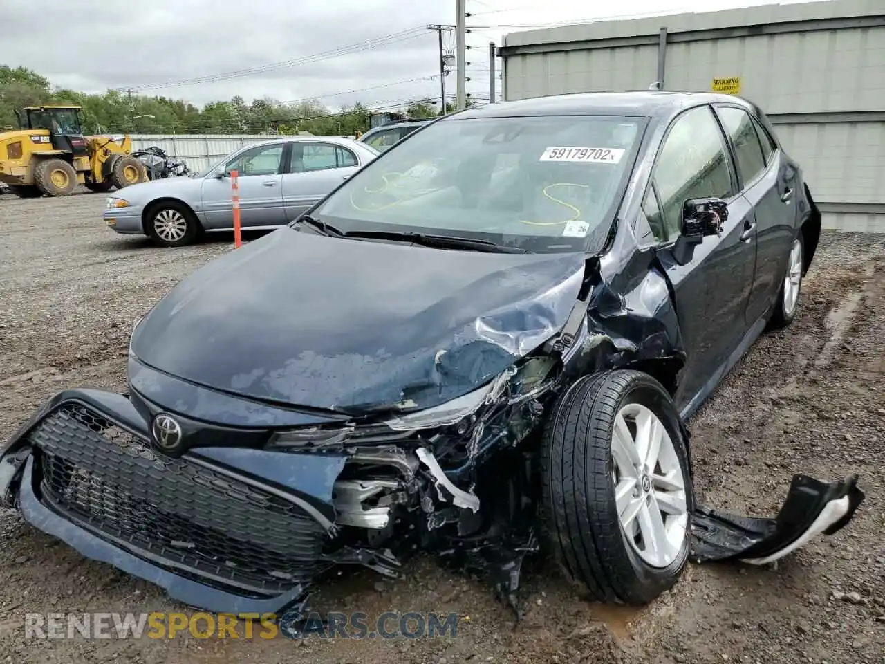 2 Photograph of a damaged car JTNB4MBE0M3141048 TOYOTA COROLLA 2021