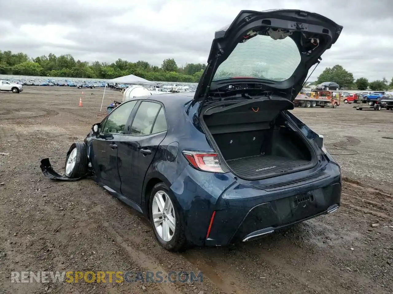 3 Photograph of a damaged car JTNB4MBE0M3141048 TOYOTA COROLLA 2021