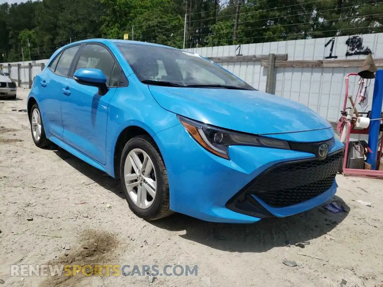1 Photograph of a damaged car JTNB4MBE3M3125930 TOYOTA COROLLA 2021