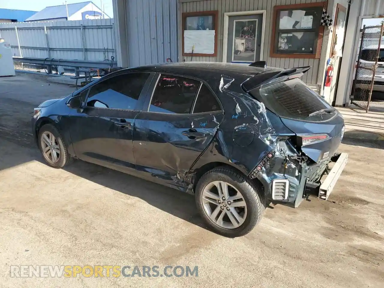 2 Photograph of a damaged car JTNB4MBE4M3115083 TOYOTA COROLLA 2021