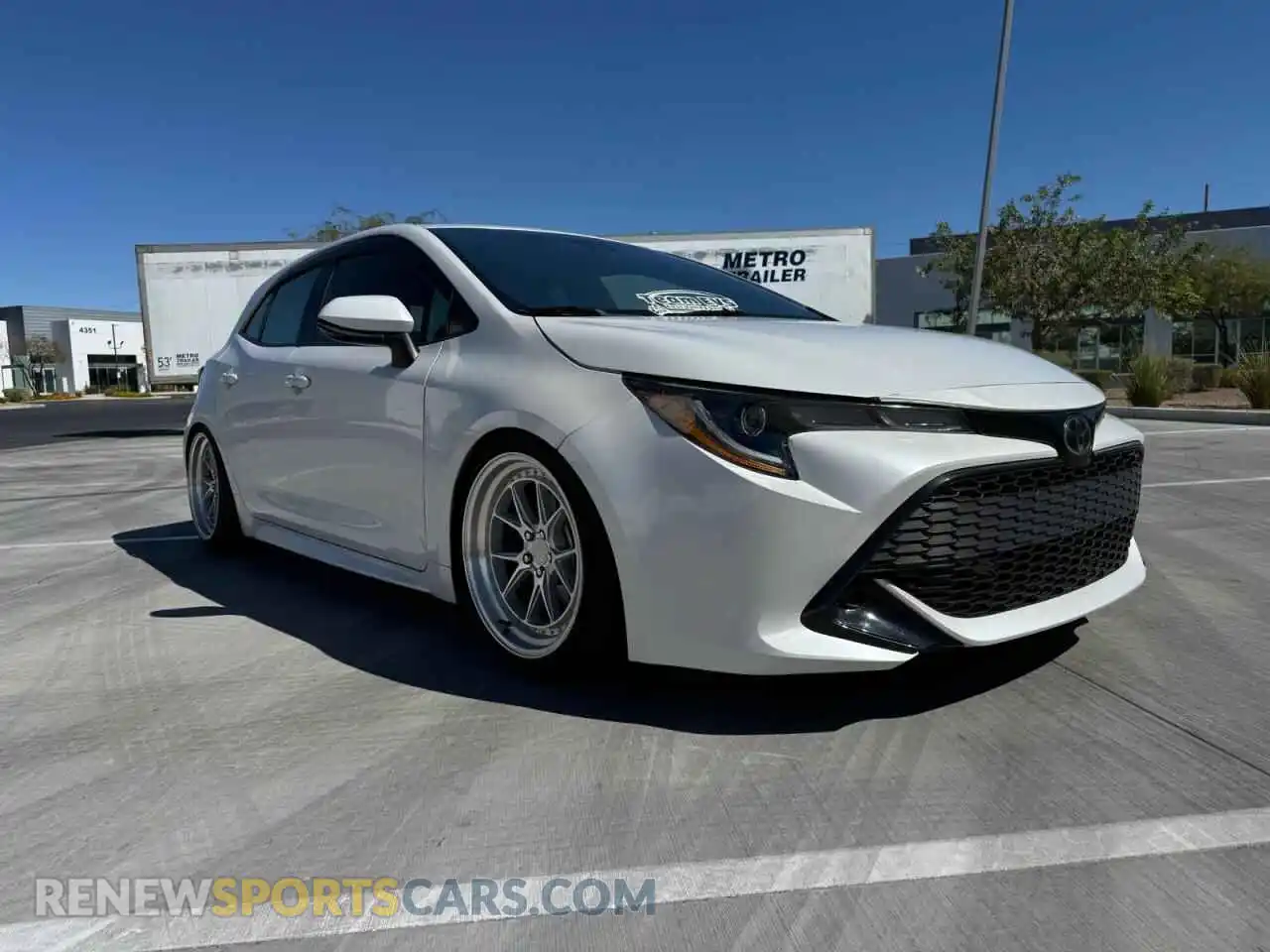 1 Photograph of a damaged car JTNB4MBE5M3108305 TOYOTA COROLLA 2021
