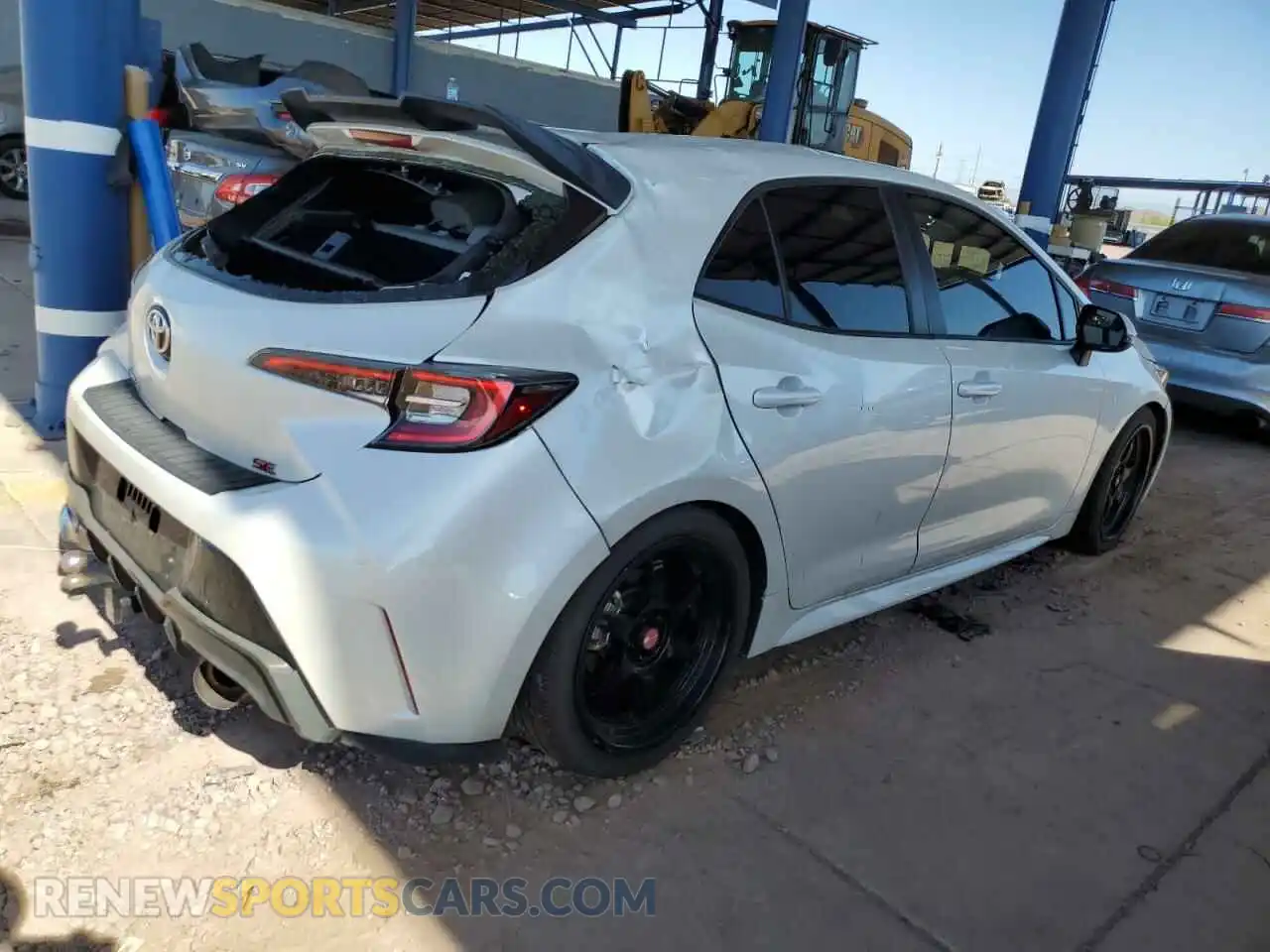 3 Photograph of a damaged car JTNB4MBE5M3145158 TOYOTA COROLLA 2021