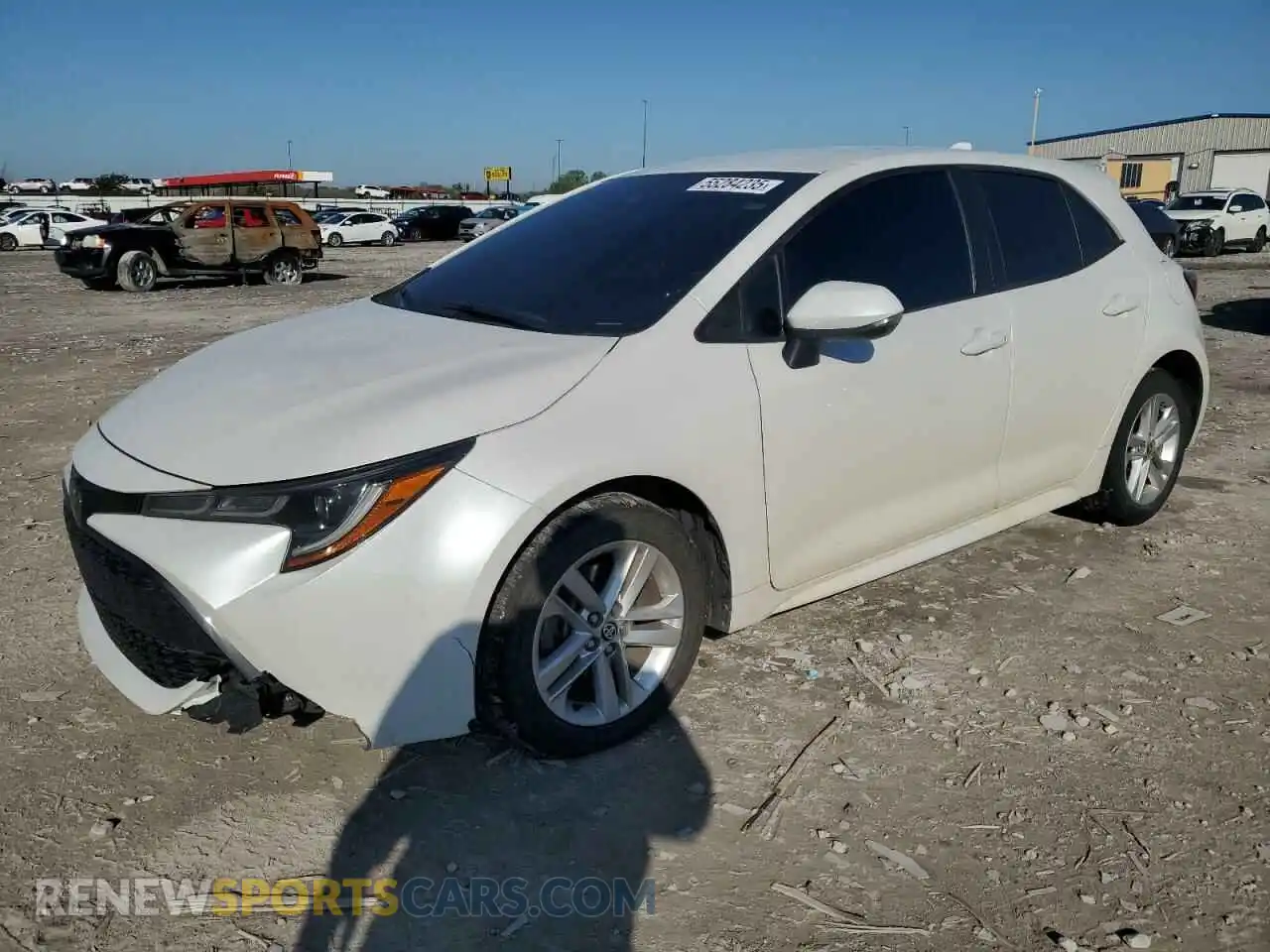 1 fotografías del automóvil dañado JTNB4MBE6M3133777 TOYOTA COROLLA 2021